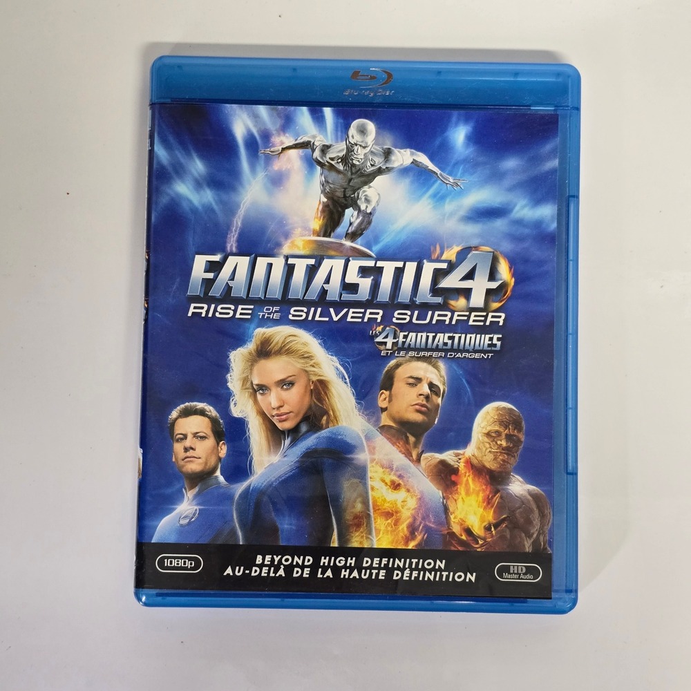 Fantastic 4: Rise of the Silver Surfer Blu-ray 2007 Action Sci-Fi Marvel